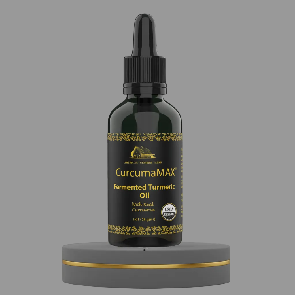 Capture the Essence of Turmeric’s Healing Power with Fermented Potency: CurcumaMAX Turmeric Oil