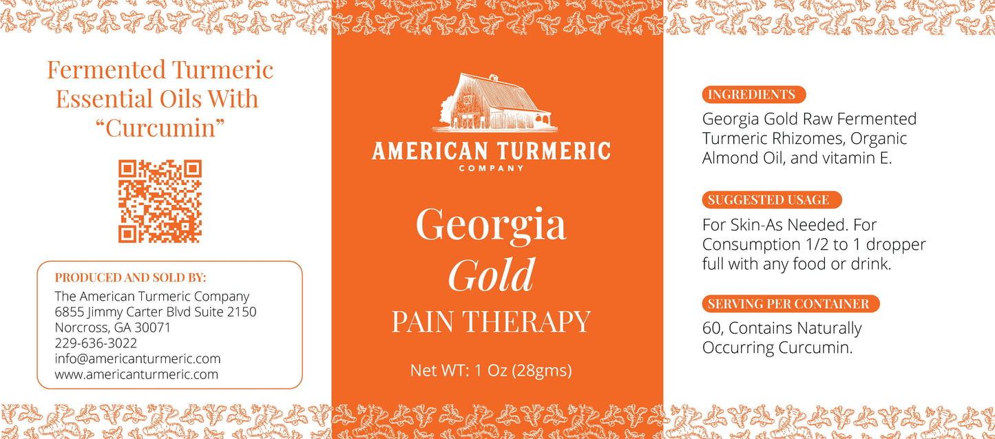 Pain Therapy Fermented Turmeric with Essential Oils