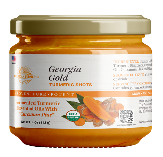 Fermented Probiotic Turmeric Puree'