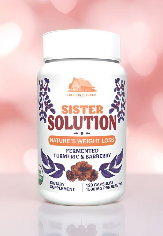 Sister Solution Fermented Turmeric and Fermented Barberry Powder Capsules
